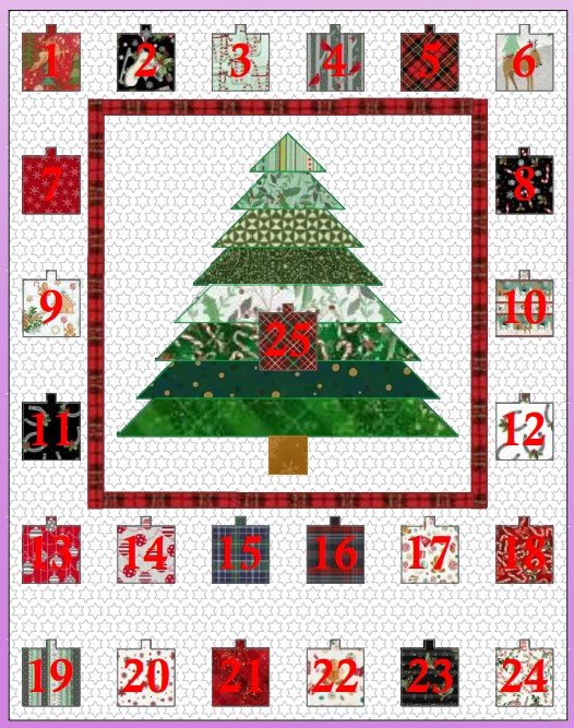 Advent Calendar Pattern