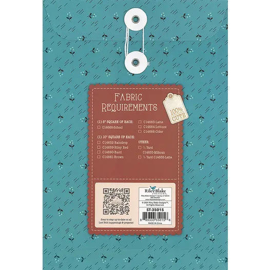 Quilt Seeds Pumpkin #6 Quilt Block Kit