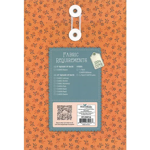 Quilt Seeds Pumpkin #7 Pattern