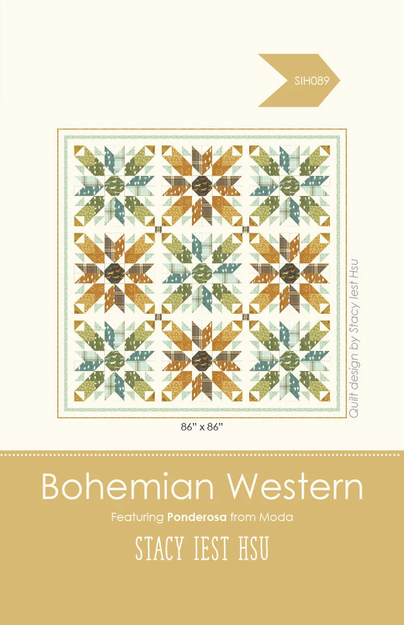 Bohemian Western Quilt Pattern