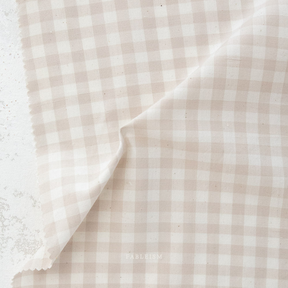 1 METER CUT Camp Gingham Moon Garden CMP-01