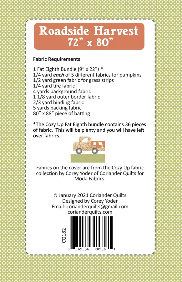 Roadside Harvest Pattern