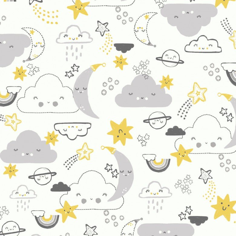 Love you to the Moon CX10086 white Lullaby Dreams