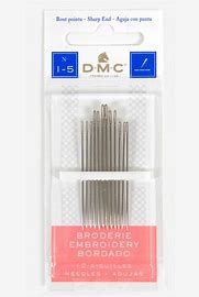 DMC Embroidery Needles 1-5