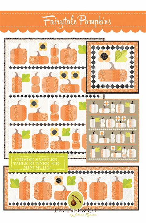Fairytale Pumpkins Quilt Pattern