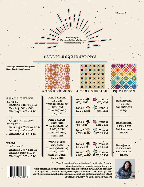 Flicker Quilt Pattern