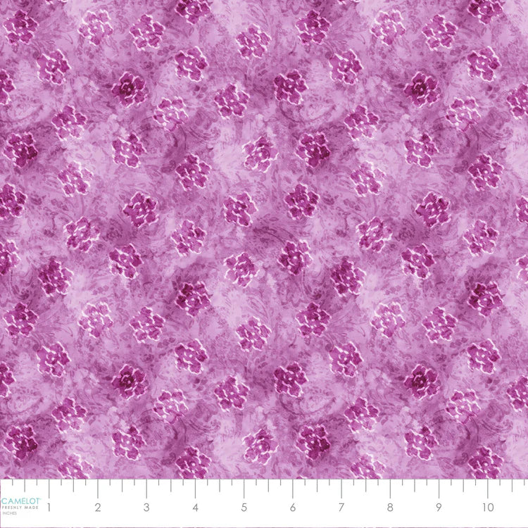 Floral Faux Batik 21231304-02 Purple