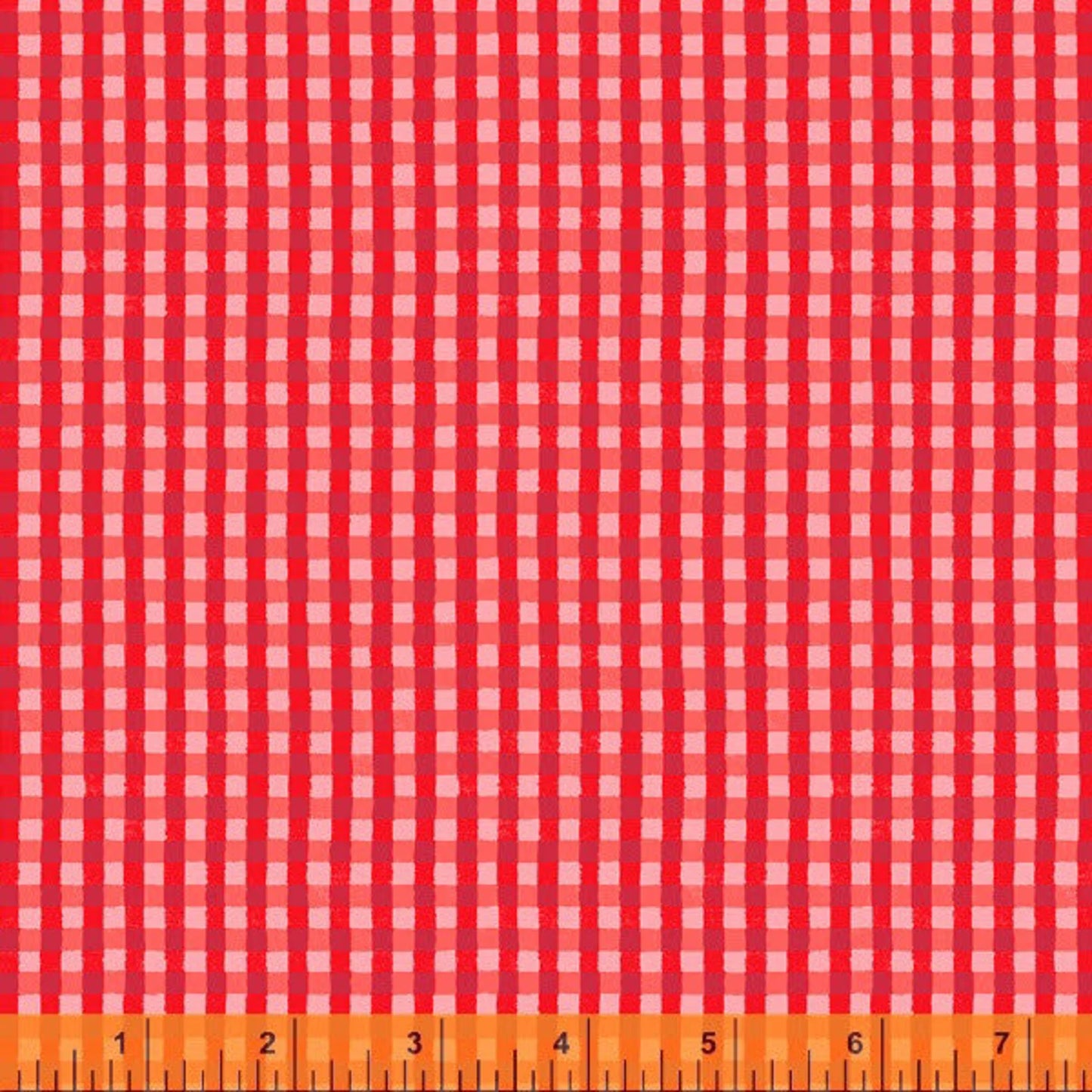 Farm Friends 52444-4 Red Gingham