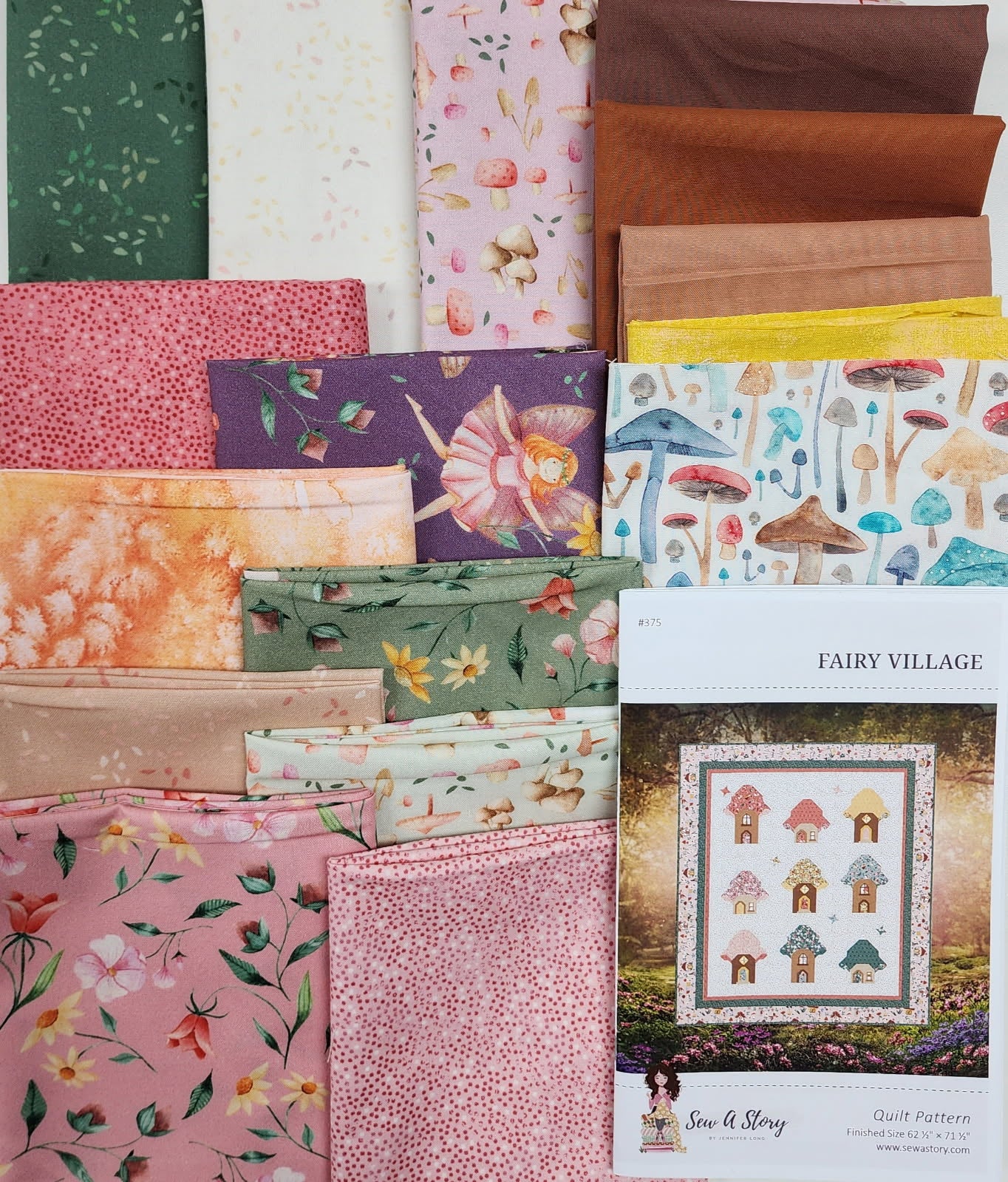 Fairy Village Quilt Kit