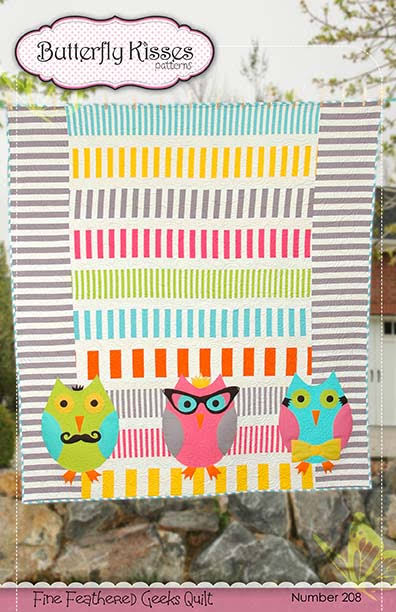 Fine Feathered Geeks Quilt Pattern