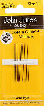 John James Milliners Needles Size 11