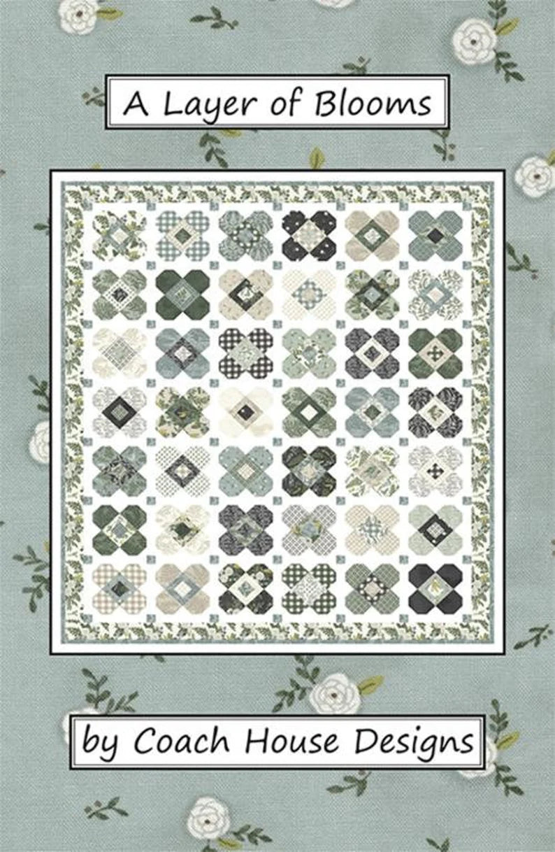 A Layer of Blooms Quilt Pattern
