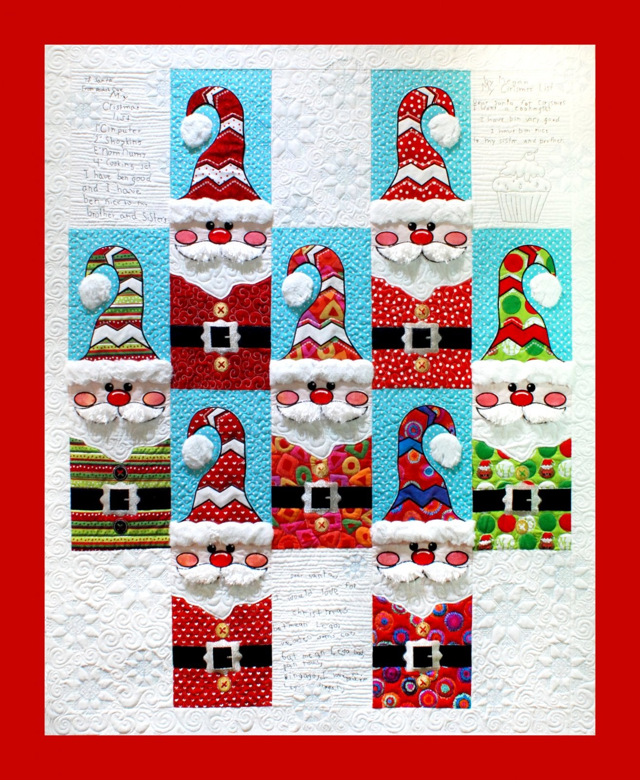 Letters to Santa Holiday Quilt Pattern