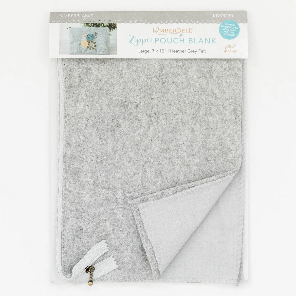 Kimberbell Zipper Pouch Blank