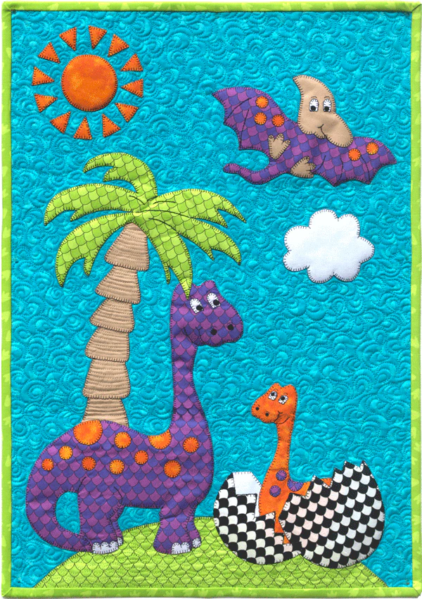 Dino Baby Pattern