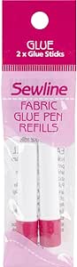 SEWLINE Fabric Glue Refills 2 Pack