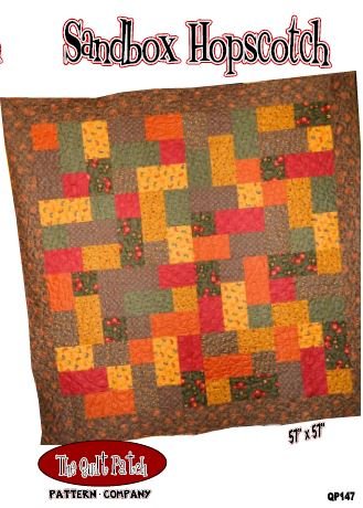 Sandbox Hopscotch Pattern