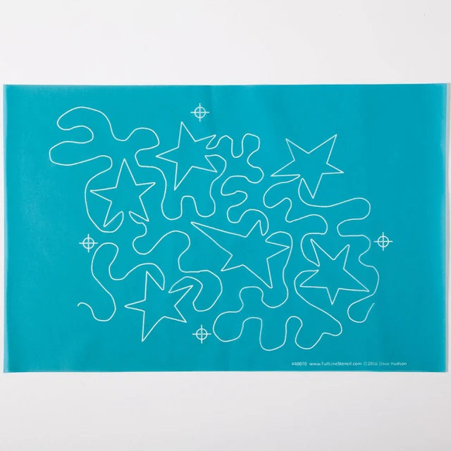 Full Line Stencil Seeing Stars Overall