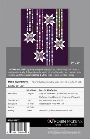 Showering Stars Quilt Pattern