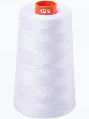 Aurifil 50wt Mako Thread Cone Natural White