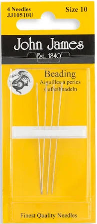 John James Size 10 Beading Needles