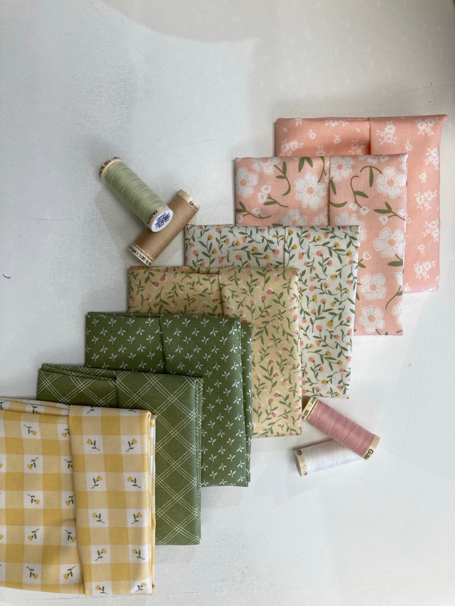 Flower Girl Fat Quarter bundle Sampler #3