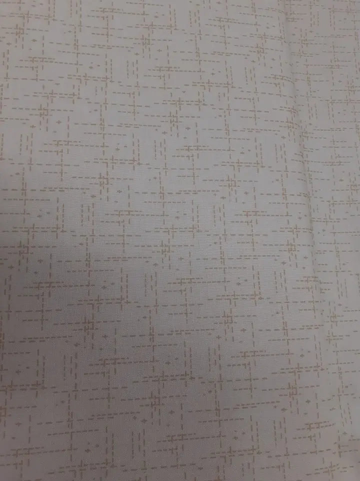 BOLT END 34.5" Stitched Cream