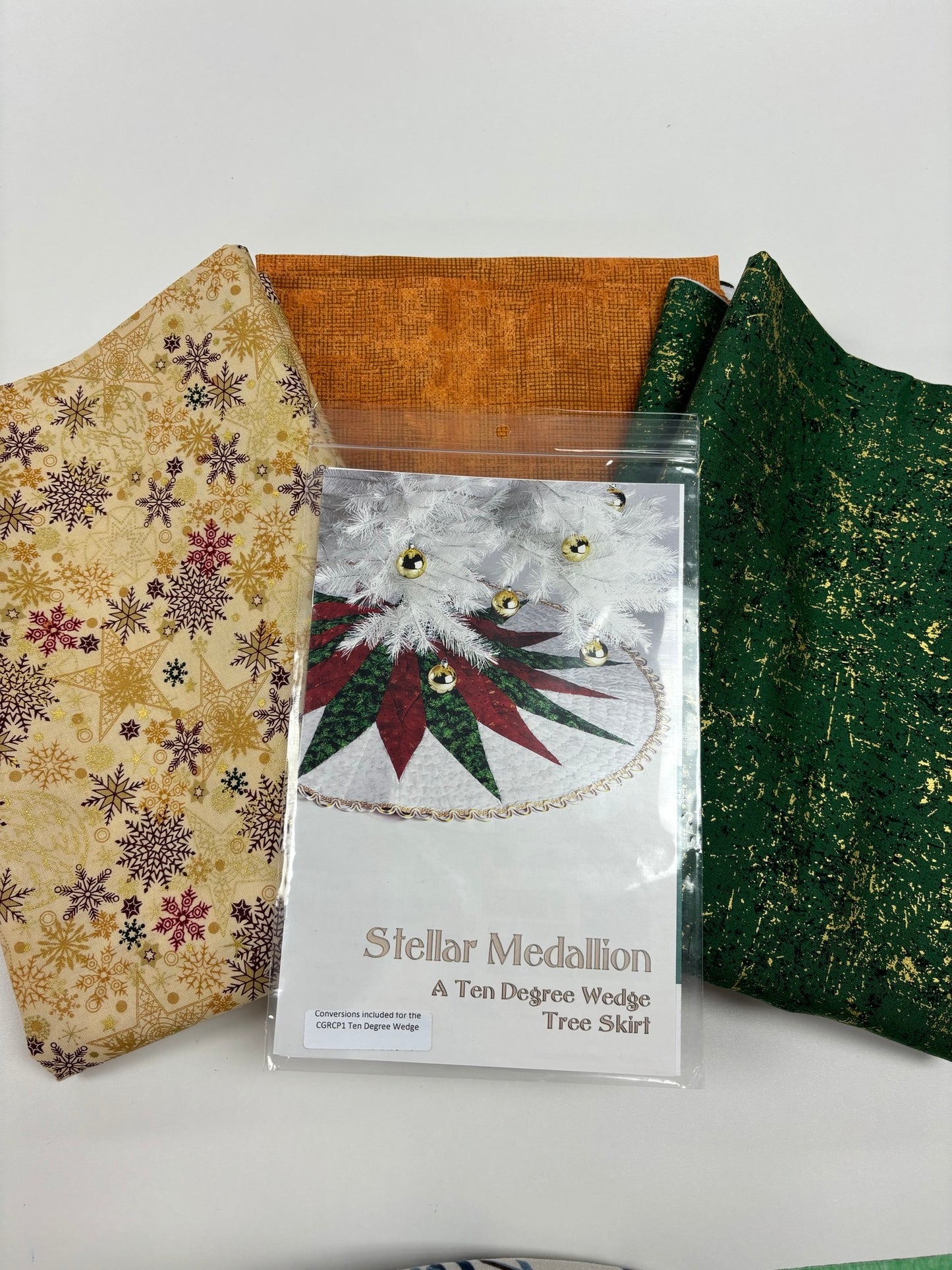 Stellar Medallion Tree Skirt Kit Stof