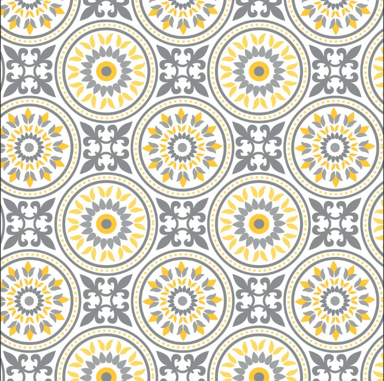 YM Mosaic Wht 4140409WM01