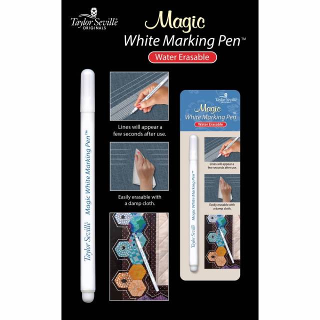 Magic Marking Pen Water Erasable White