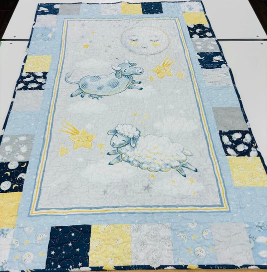Finished Over the Moon Quilt