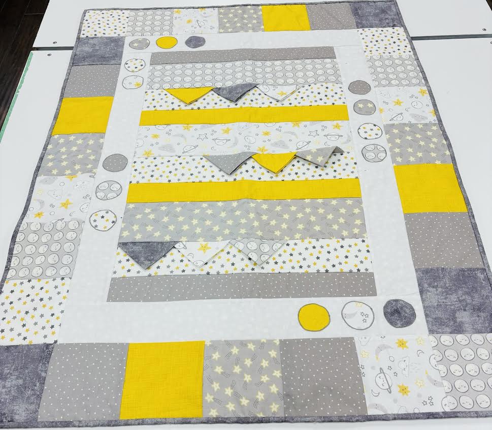 Finished On the Moon Quilt