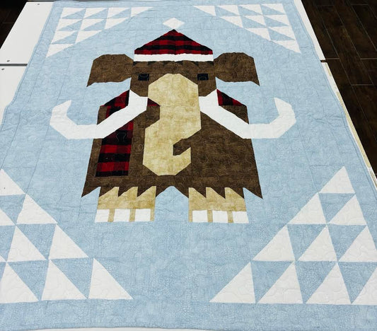 Finished Chilly Mammoth Quilt