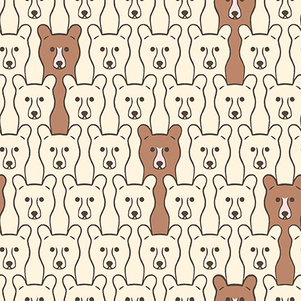 Bears in Bloom 120-3761 cream