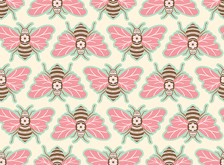 Bears in Bloom 120-3763 pink