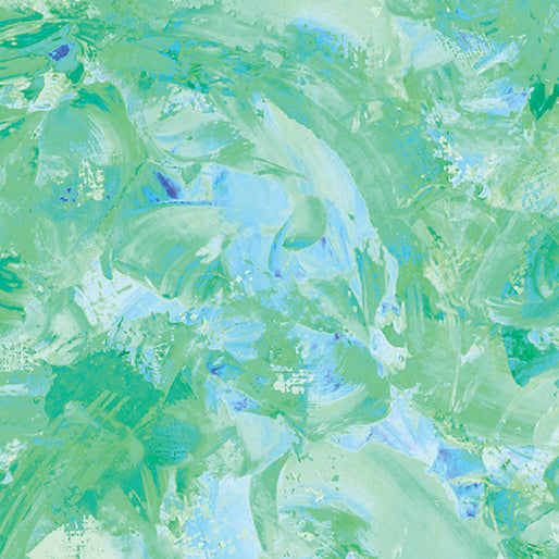Paint Splash 108 WIDE Backing 14162W-47 Seafoam