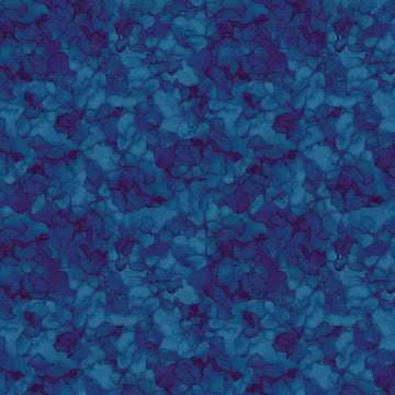 BOLT END 7.5" Flight of Beauty Petal Mosaic 16240406 03 Blue