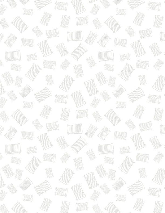 Sew Happy Spools 1817 39154 100 White