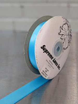 200 5-007 Turquoise Double Face Ribbon