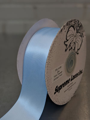 200 9-009 Blue 1.5" Double Face Ribbon
