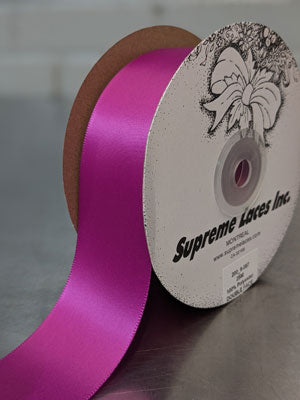 200 9-087 Orchid 1.5" Double Face Ribbon