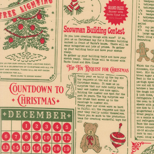 Holiday Cheer Panel 520970 11 Natural