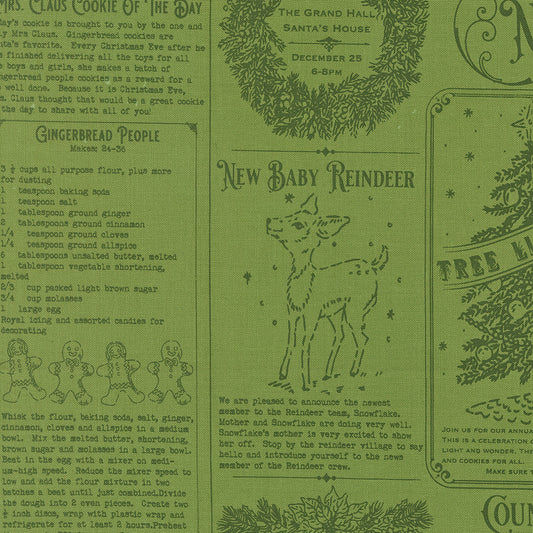 Holiday Cheer Panel 520970 13 Mistletoe