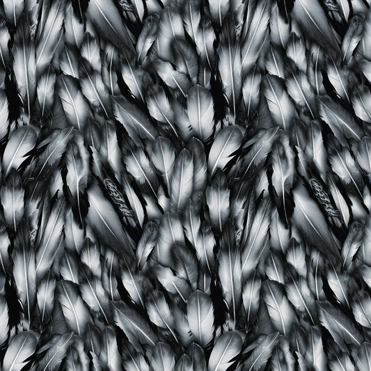 Strokes of the Wild Feathers 21231201-03 Grey