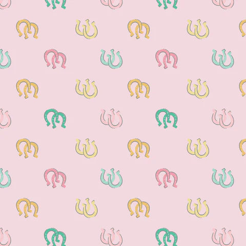 Lucky Horseshoes Flannel 21240304B 04 Multi