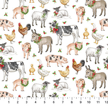 Barnyard Christmas 28802 10 Animals