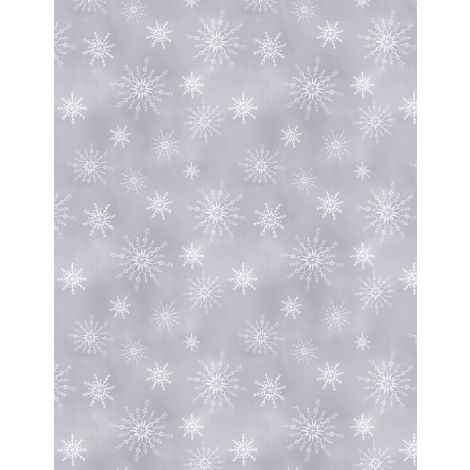 Let it Snow Man 3017 27758 919 Grey Snowflake