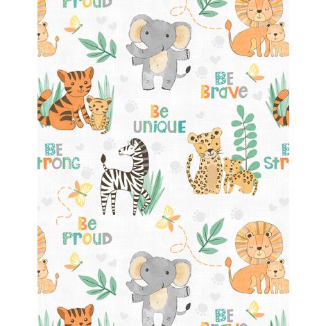 1 Meter Cut Safari Snuggles 3073 42029 985
