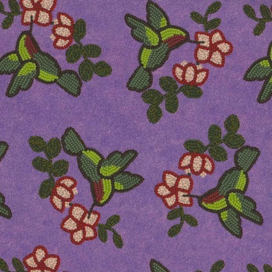 Beads hummingbird 31-HUMB-PURP