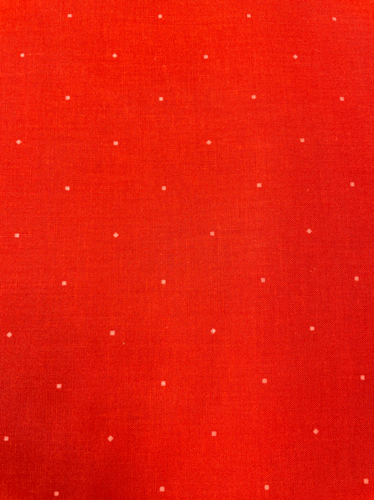 Cotton & Steel Basics 3114-001 square up cherry tomato